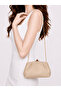 Women's Mink Leather Clutch Evening Dress Hand and Shoulder Bag - 2