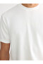 White Loose Fit Soft Touch Men's T-Shirt - 3