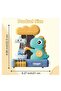 Baby Bathroom Shower Toy, Dinosaur Water Play Set, Ages 3+, 21cm x 22.5cm - 3