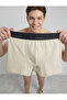 Men's Boxer 6-Pack 96% Cotton Special Design Mixed Color Elastic Waistband - 4