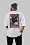 31 Cats for Cat Lovers Printed White Oversize T-Shirt 100% Cotton Unisex Cat Lover Premium Design - 4