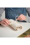 SOLFÅGEL Roll-up pencil case, beige - 4