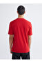 Xside Red Printed Short Sleeve Men's T-Shirt - 4