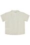 Basic Holiday Collar Shirt for 6-9 Years - Beige - 3