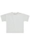 Line Textured T-Shirt for 6-9 Years Old - White