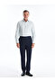 قميص NEVAVM ذو أكمام طويلة وملمس مميز للرجال من نوع Slim Fit - 3