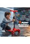 Tronix Skate Scooter for Kids with LED PU Wheels, 3 Wheel Kick Scooter (Red) - 3