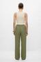 Khaki Bell Slim Elastic Pocket Trousers 8168A - 3