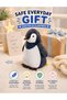Penguin Plush Toy 25CM Soft Stuffed Penguin Animal Plush Doll Cute Antarctic Bird Cuddly Pillow Hugging Toy for Kids Toddlers Boys Girls Bedroom Decor Birthday Gift Companion - 4