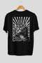 91 Cats for Cat Lovers Printed Black Oversize T-Shirt 100% Cotton Unisex Cat Lover Premium Design