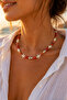 Starfish Seashell Detailed Necklace Bracelet Anklet Set - 7
