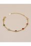 Lioressa Inlaid Zircon Stone Bar Toggle Steel Bracelet