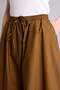 Balloon Fit Normal Waist Poplin Light Brown Skirt H1558Ax26Sp - 5