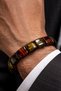 Women's and Men's Natural Stone Bracelet, Processed 10 mm Tiger's Eye Natural Stone Bracelet - 5