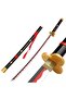 Anime Wood Sword Cosplay Prop Weapon Wooden Sword Katana Zoro Sword - 3