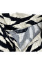 F&F Black and White Abstract Print Tie-Front Shirt - 3