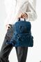 Ultra Lightweight Multi-Pocket Small Backpack and Chest Bag in Navy Blue – Compact Design (571-4I) - 3