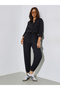 Black Long Sleeve Shirt and Joggers Co-Ords