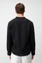 Black Judge Collar Cotton Men's Shirt - 5
