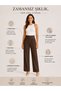 Hayal 27506-26 Women's High Waist Straight-Leg Fabric Trousers Comfortable Fit for Office and Daily Use - 6
