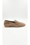 Mink suede women's flat shoe 319.156-080 - 2