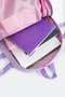 Kawaii Korean Style School Bag Waterproof Gabardine with Laptop Compartment 44X30X20 cm - 4