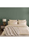 Marzella Double Bed Cover Duvet Cover Set Beige