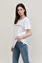 Women's Crew Neck T-Shirt White - 2