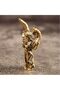 Antique Brass Guardian Angel Figurine – 4.5 cm Height | Vintage-Style Decorative Desk Ornament & Home Décor Accent - 6