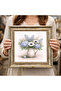 Antique Framed Decorative Painting Dk0129