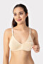 Women's Skin Cotton Underwire-Free Breastfeeding Bra - 2