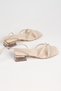 Women's Ankle Strap Transparent Heeled Evening Dress Shoes - 3