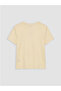 New Season Yellow Printed Soft Touch Women's T-Shirt - 3