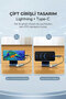 Lightning & Type-C Otg Converter Cable,Usb 2.0 Adapter,Compatible with iPhone iPad Android Tablet,For Keyboard Mouse USB Flash Drive Gamepad,Nylon Braided Plug-Play S510 - 4