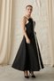 Black Rose Strap Dress - 2