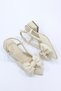 Sup 3648 Low Heeled Shoes with Bow Detail - 3