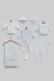 100% Cotton Muslin Premium First Car Baby Boy Set of 10 Newborn Sets