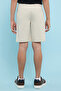 Solid Shorts with Button Closure - 3