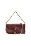 Women's Bag Crossbody Bag Strap Shoulder Bag Double Chain Strap Clutch Handbag - Brown Lior Fold - 8