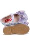 Zoe Velcro Stone Bow Baby Girl / Child Ballerina Shoes - 5
