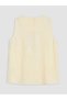 Trendlucky Girls' Blouse with Oval Collar and Drawstring Detail - 4