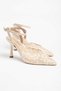 Napoli Lace Detailed Women's Heeled Shoes - 2