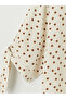 Nevavm Polka Dot Linen Blend Women's Shirt with a Difference - 8