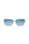 Polarized Sunglasses Grey Frame Blue Mirror Lens 55mm - M279GY2PV - 2