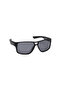 Polarized Sunglasses Black Frame Smoke Mirror Lens 60mm - P419BK4PV