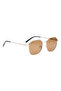 Polarized Sunglasses Gold Frame Brown Mirror Lens 54mm - M8030BR3PV