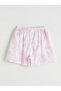 Esvab • Modern & Distinctive Zero Roba Collar Printed Girls' Shorts Pajama Set - 6