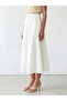 Trendlucky Flared Skirt with Tie Detail - 3