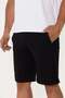 Men's Cotton Embroidery Detailed Shorts Black-5109