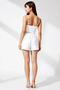 Women's V-Neck Thin Strap Crop Top Shorts Set Seersucker Woven Beach Set Daily Casual Modern - 5